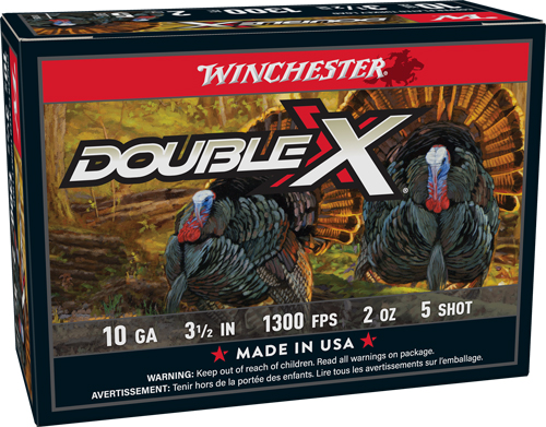WINCHESTER DOUBLE-X 10GA 3.5" - 2OZ #5 10RD 10BX/CS