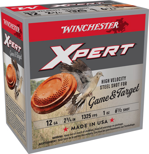 WINCHESTER XPERT STEEL 12GA - 2.75" 1OZ #6 25RD 10BX/CS