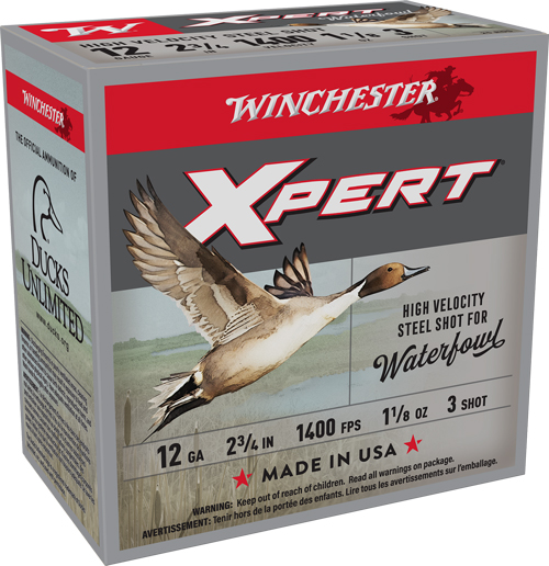 WINCHESTER XPERT 12GA 2.75" - 1-1/8OZ #3 1400FPS 25RD 10BX/C
