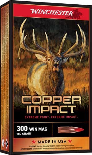 WINCHESTER COPPER IMPACT 300 - WIN MAG 180GR 20RD 10BX/CS