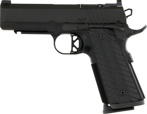 CZ DAN WESSON TCP OR 45ACP 4" - FS BLACK DUTY FINISH 8RD MAG