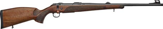 CZ 600 ST3 LUX 300 WM 24" - SR M15X1 BARREL WALNUT STOCK