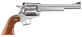 RUGER SUPER BLACKHAWK 44MAG - 7.5" AS STAINLESS HARDWOOD