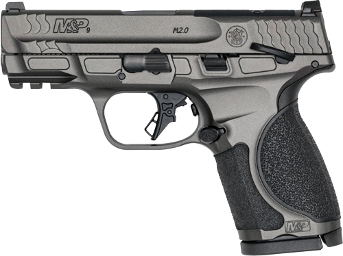 S&W M&P9 M2.0 METAL COMPACT - 3.6" 9MM 15-RD SAFETY GREY