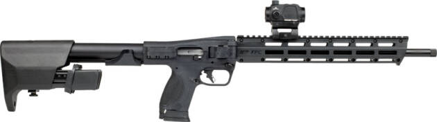 S&W M&P FPC 9MM W/ CTS RED DOT - 16.25" 1-17RD 2-23RD MAGS BLK