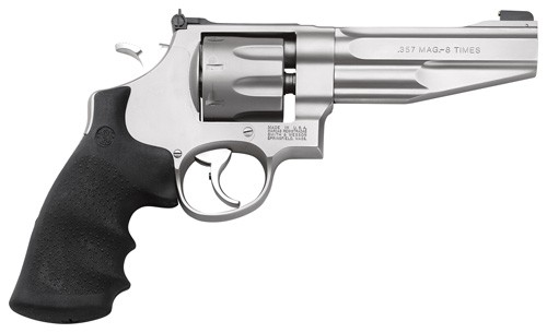 S&W 627 PERFORMANCE CENTER - 357 5" AS 8-SHOT SS WOOD&RUB