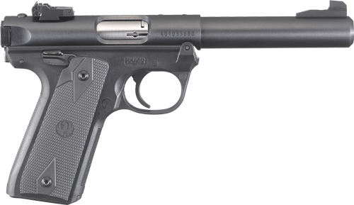 RUGER MARK IV 22/45 22LR - 5.50" ADJ. BLUED POLYMER