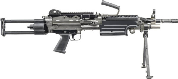 FN M249S PARA 5.56X45MM 18.5" - 30/200 ADJ. STOCK BLACK