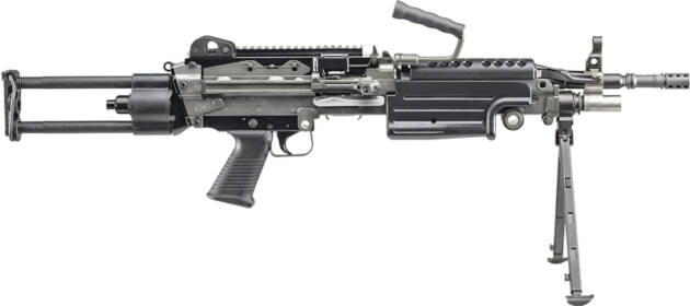 FN M249S PARA 5.56X45MM 18.5" - 30/200 ADJ. STOCK BLACK