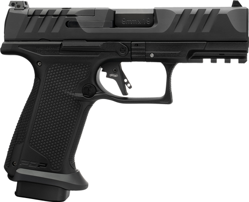 WALTHER PDP PRO F-SERIES 9MM - 4.1" 18-SHOT BLACK FRAME