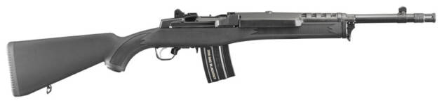 RUGER MINI-14 TACTICAL 300AAC - 20-SHOT BLACK SYN THREAD BBL