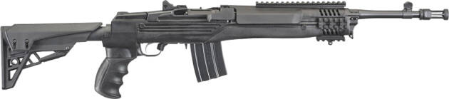 RUGER MINI-14 TACTICAL 5.56MM - 20-SHOT BLK ATI FOLDING STOCK