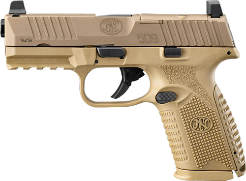 FN 509 MIDSIZE MRD 9MM LUGER - 2-10RD FDE