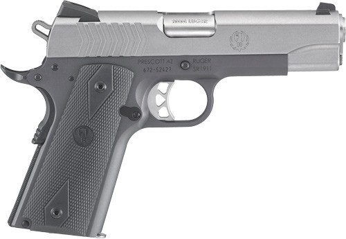 RUGER SR1911 9MM FS 9-SHOT - LIGHTWEIGHT COMMANDER 2-TONE