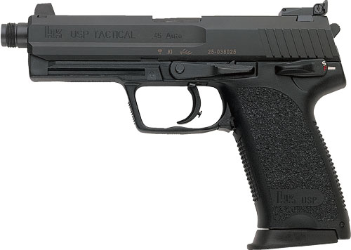 HK USP45 TACTICAL V1 45ACP - 5.09" BBL 2-12RD BLACK