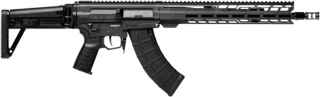 CMMG RIFLE DISSENT MK47 7.62x - 39 14.3" 30RD FOLDING STK BLK