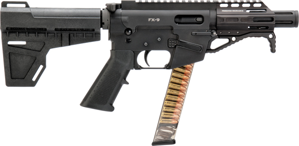 FREEDOM ORDNANCE FX9 PISTOL - 9MM 4.5" 31RD M-LOK BRACE