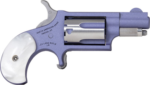 NAA MINI-REVOLVER 22LR 1-1/8" - ORCHID CERAKOTE WHITE PEARL GP