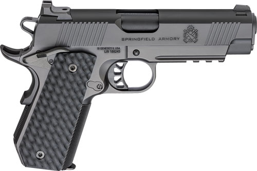 SPRINGFIELD 1911 TRP 45ACP - 4.25" 7RD BLACK W/CARRY CUT - Image 2