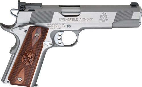 SPRINGFIELD 1911 LOADED TARGET - 9MM 5" 9RD AS SS/COCO CA COMP