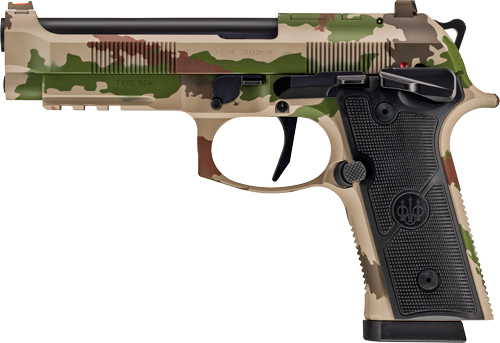 BERETTA 92XI SAO FS 9MM 4.7" - 18RND VEGETATO CAMO 2 MAGS - Image 2