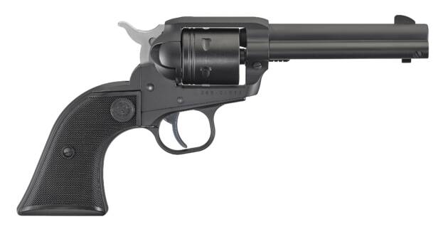RUGER WRANGLER 22LR BLK/SYN 4.6" 6SH
