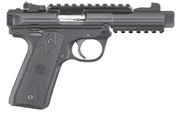 RUGER MKIV 22/45 TACTICAL 22LR 4.4"