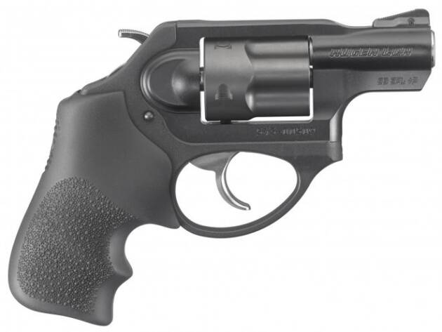 RUGER LCRX 38SPC+P BL/HOGUE 5RD