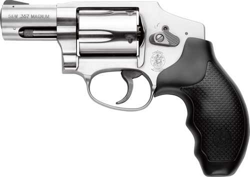 S&W 640 357 2.125" FS 5-SHOT - STAINLESS STEEL RUBBER