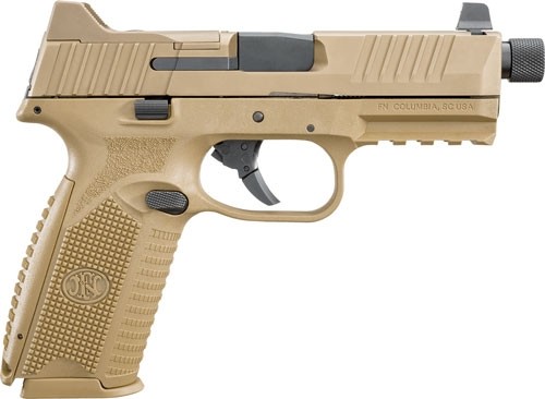 FN 509 TACTICAL 9MM LUGER - 1-17RD 1-24RD NS FDE/FDE