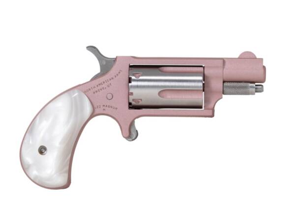 NORTH AMERICAN ARMS MINI 22MAG REV 1-1/8" ROSE