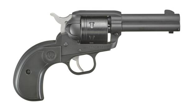 RUGER WRANGLER BIRDSHEAD 22LR BK/SY