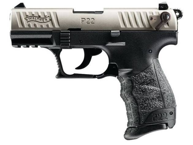 WALTHER ARMS P22Q 22LR 10+1 3.4" NICKEL
