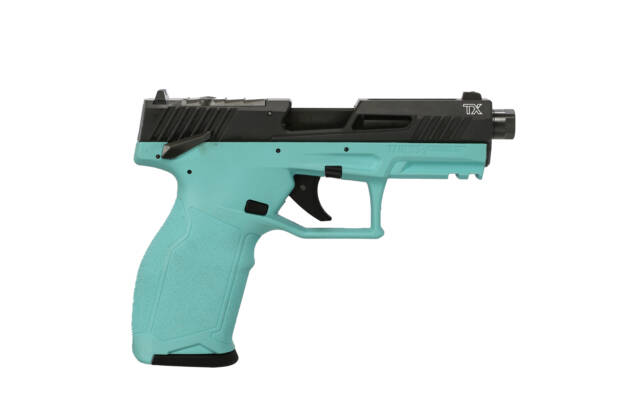 TAURUS TX22G2 22LR BK/CYAN 4" 10+1 OR