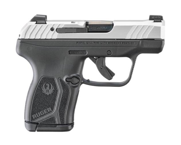 RUGER LCP MAX 380ACP SS/POLY SFTY