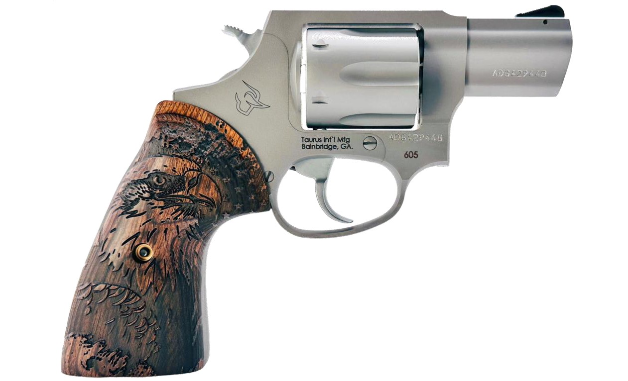 TAURUS 605 357MAG SS/WOOD EAGLE 2"
