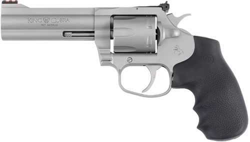 COLT KING COBRA 357MAG TARGET - 4" MATTE STAINLESS WOOD - Image 2