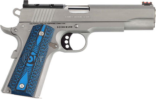 COLT GOVT COMPETITION 9MM 5" - 8-SHOT STAINLESS OPTICS READY