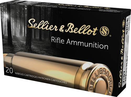 S&B 7X57MM MAUSER 173GR SOFT - POINT CUTTING EDGE 20RD 20BX/C