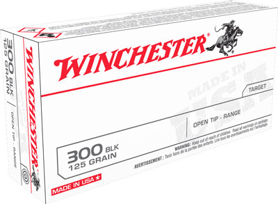 WINCHESTER USA 300 AAC 125GR - FMJ 20RD 10BX/CS