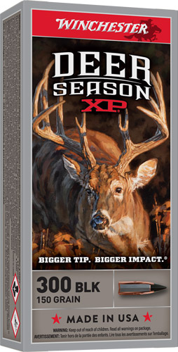 WINCHESTER DEER XP 300 AAC - 150GR EXTREME PT 20RD 10BX/CS