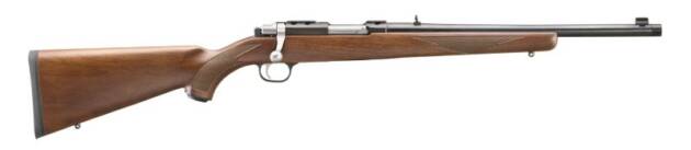 RUGER 77/44 44REM MAGNUM - BLUE WALNUT W/RINGS THREADED