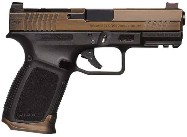 GFORCE ARMS RPX3C9 9MM 4" BRZ SLIDE 15+1