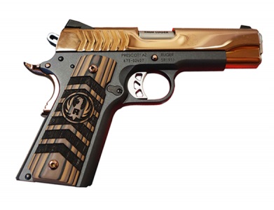 RUGER SR1911 CMDR 9MM ROSEGOLD 4.25#