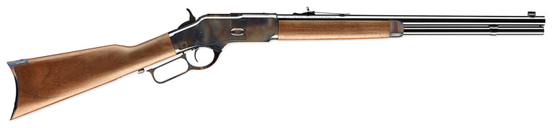 WINCHESTER 1873 SHORT RIFLE - CLR CS 45LC 20" BLUED/WALNUT