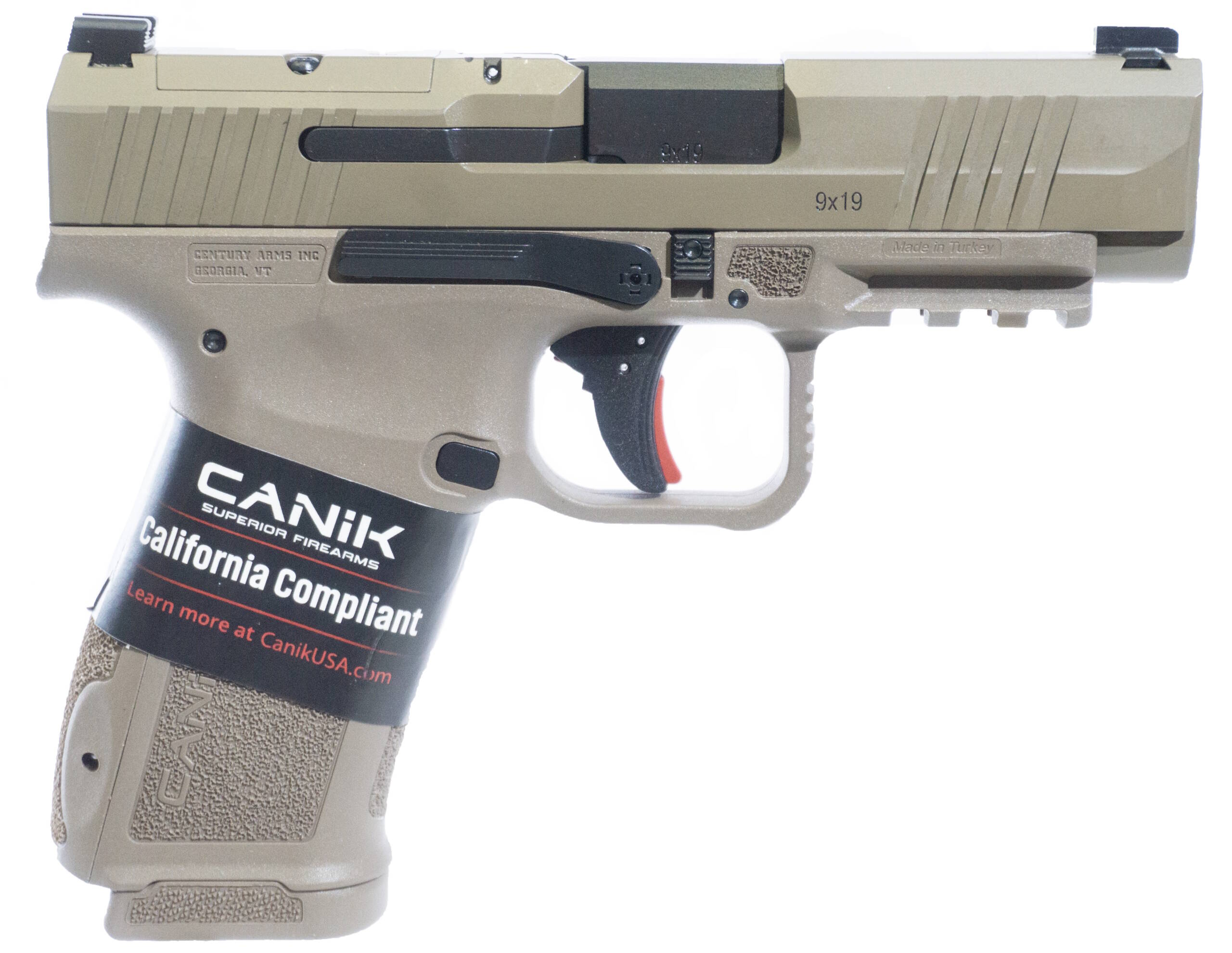CANIK METE MC9LS 9MM FDE 10+1 CA