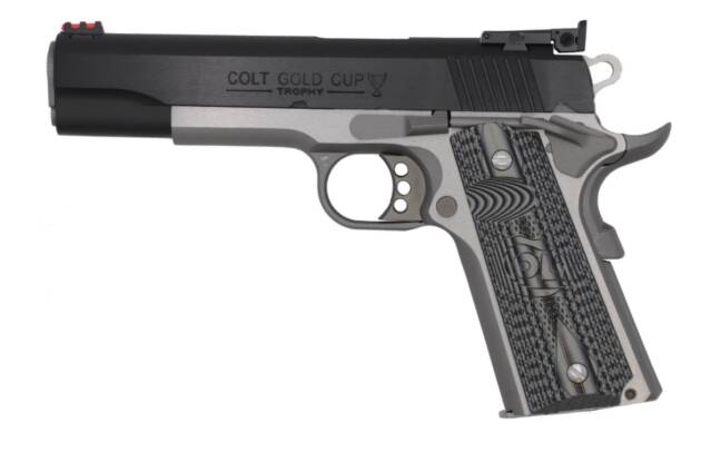 COLT GOLD CUP LITE 38SPR TWO-TONE