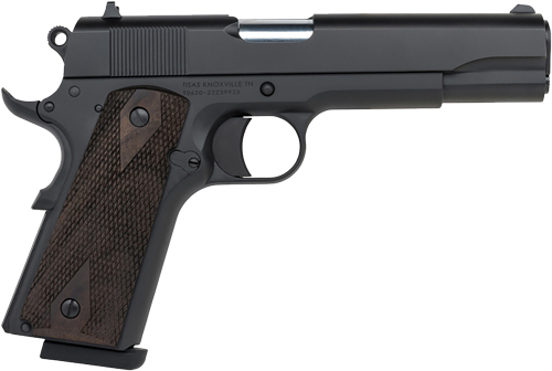 TISAS 1911 STAKEOUT 45ACP - 5" BBL WALNUT GRIP 2-8RD BLACK
