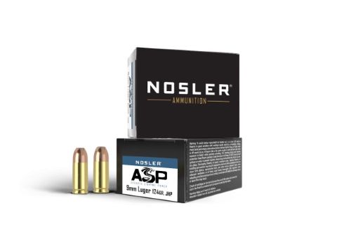 NOSLER 9MM 124GR ASP JHP - 20RD 10BX/CS
