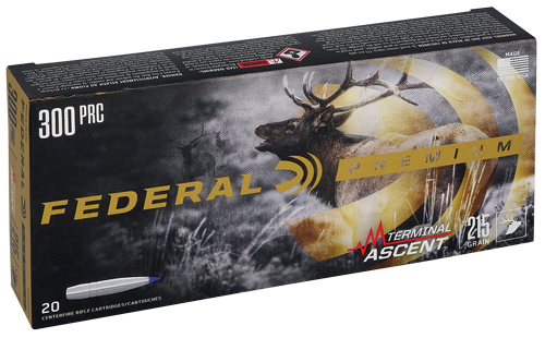 FEDERAL 300 PRC 210GR TERMINAL - ASCENT 20RD 10BX/CS